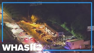 LMPD shuts down illegal pop-up party along River Road