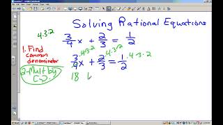 Lesson 5B Solving Equations II