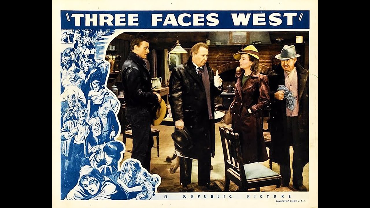 Драма Обращение на запад (1940) John Wayne Sigrid Gurie Charles Coburn . egoleshik
