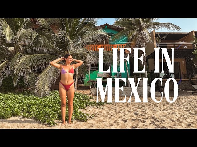 Travel vlog - Life in Puerto Escondido, Oaxaca 🇲🇽 A Mexico Vlog