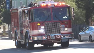 LAFD Engine 52 Responding