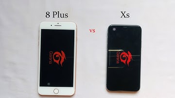 iPhone 8 Plus vs iPhone Xs #speed #speedtest #iphone