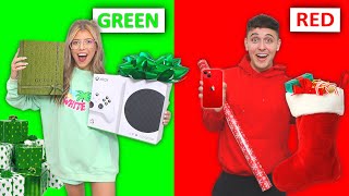 BUYING Everything In ONE COLOR For 24 Hours CHALLENGE!