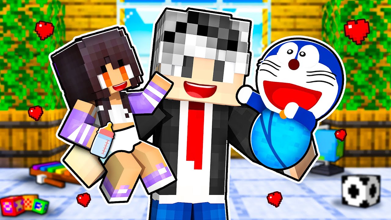 GÖKÇE ve TOMBİŞ BEBEĞİM Oldu - Minecraft