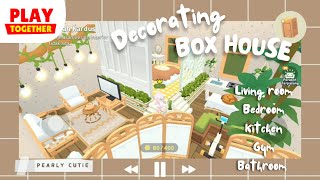 Play Together - Decorating Box House | Dekor Rumah Kardus (include total cost)