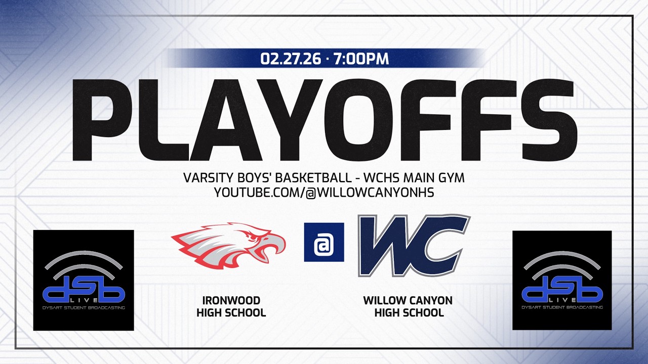 PLAYOFFS WCHS BOYS' VARSITY BASKETBALL VS. IRONWOOD