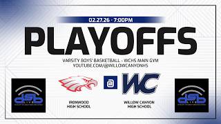 PLAYOFFS WCHS BOYS' VARSITY BASKETBALL VS. IRONWOOD