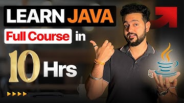 Java Full Course for Beginners 2025 | Java Tutorial for Beginners | 10 Hours Free Java Full Course