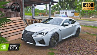 Lexus LC 500 V8 // Forza Horizon 5 | Logitech g29 Gameplay [ 4k 60fps ]