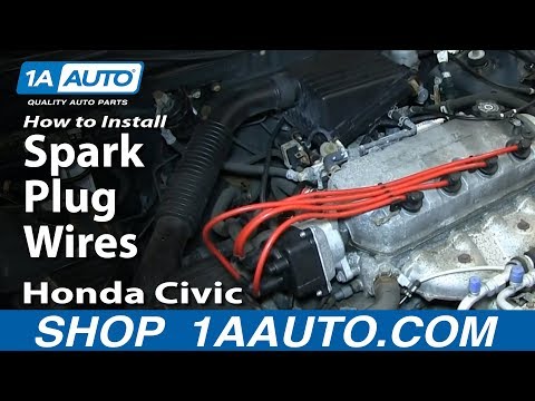 How to Replace Spark Plug Wires 92-00 Honda Civic
