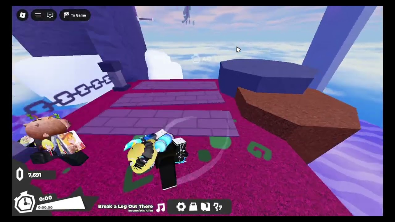 I Tried Beating This Parkour Obby Without Falling… 😱🏃‍♂️🔥