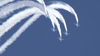 三沢基地航空祭2014 ブルーインパルス 展示飛行 2014.09.07