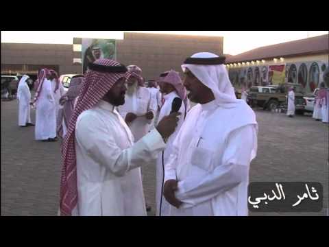 لقاء رئيس بلديةالخطة علي الغسلان في مهرجان حلوة بقعاء