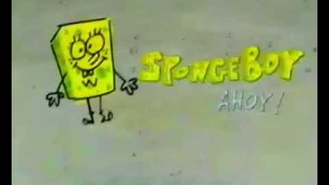 SpongeBoy Ahoy Early Intro Sequence