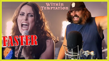 Sharon Dropping Lightning! | Within Temptation - Faster (Music Video) | REACTION
