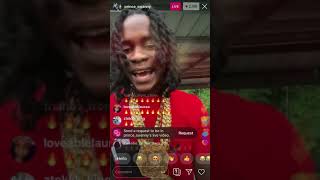 Prince Swanny went live on instagram dissing rebel sixx🇹🇹