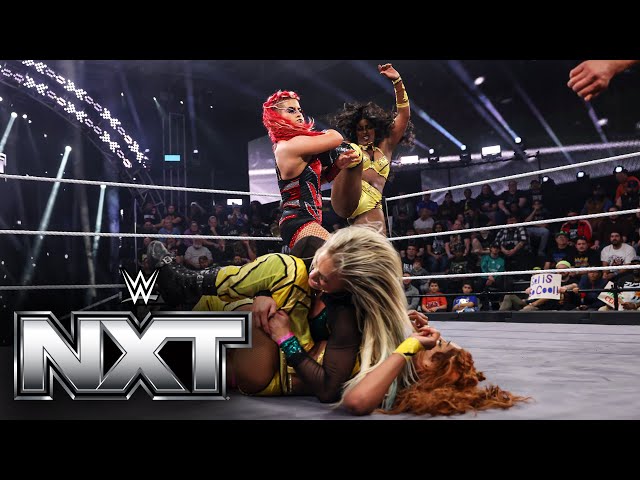 Sol Ruca & Zaria vs. Lash Legend & Jakara Jackson: NXT highlights