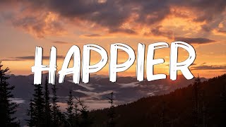 Download Lagu happier - Olivia Rodrigo (Lyric Video) || Madison Beer,Jamie Miller,... MP3