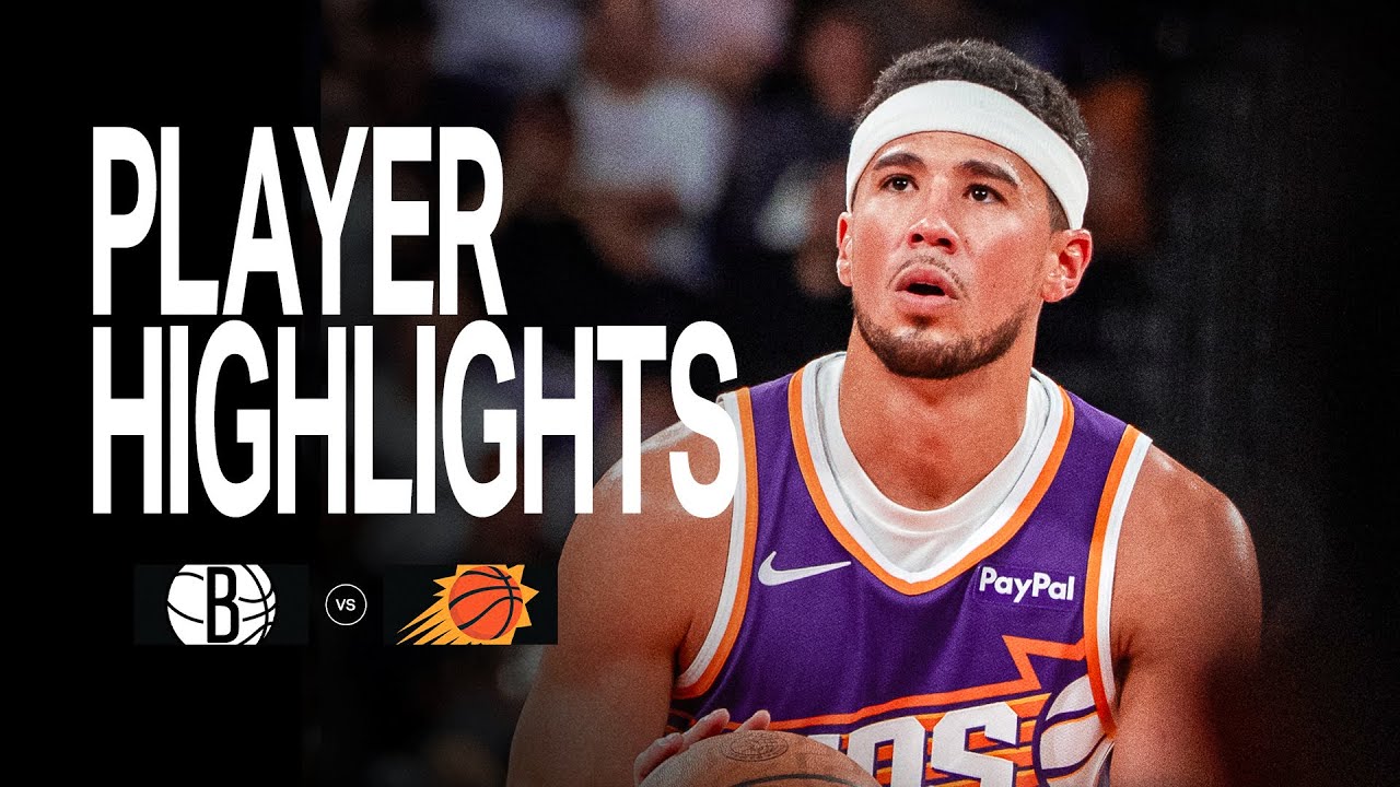 Devin Booker scores 18 points vs Brooklyn Nets | Phoenix Suns Preseason Player Highlights