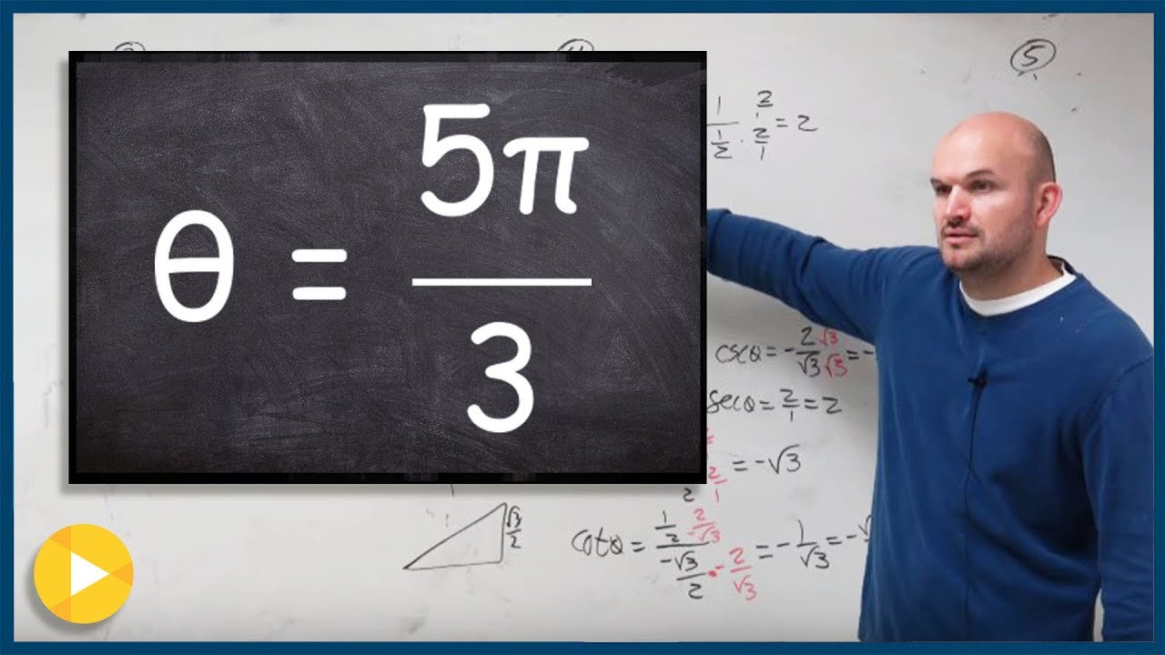 Evaluate the six trigonometric functions given an angle - YouTube