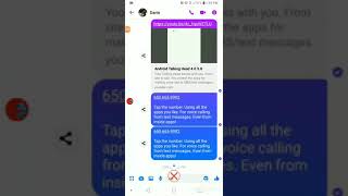 Android Talking Head® 5.0 Facebook Messenger Voice Calling from Messages Text/SMS screenshot 5