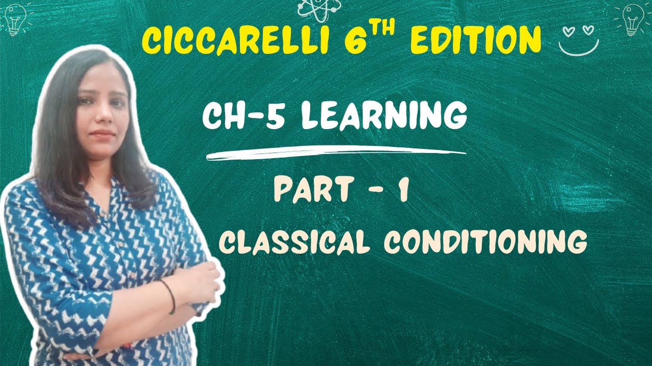 Ciccarelli 6th Edition | Ciccarelli chapter 5 | Learning | Psychology | Classical conditioning |