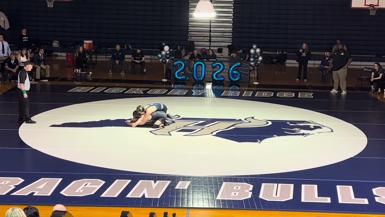 Hickory Ridge Tri - Senior Night '26 1/7/26 Drake Hillin (Cox Mill)