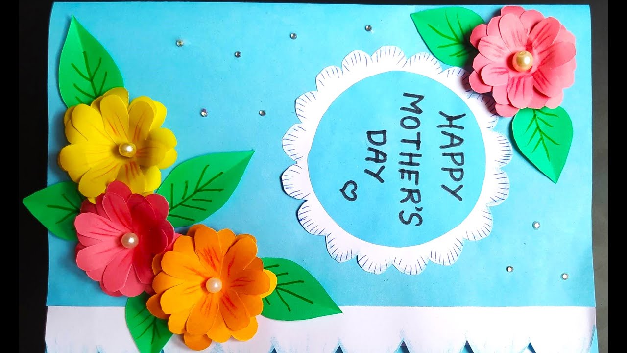 Beautiful Mother's Day Greeting Card Idea - মা দিবসের জন্য নিজেই তৈরি করুন মেসেজ কার্ড (DIY)