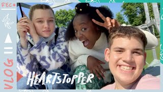 HEARTSTOPPER VLOG 7! Rugby match (Day 2) Netflix Behind the Scenes! 🍂🏉💜