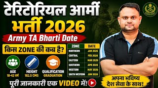 Army TA Bharti 2026 Date Out Teritorial Army Bharti 2026 News Army TA qualification Age bharti Date
