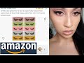 AMAZON 3D Faux Mink Lashes Review | 10 PAIRS for $9.99!!!!!!!!