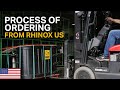 PROCESS OF ORDERING FROM RHINOX - Shipping Info &amp; Delivery Times | Rhinox Group US