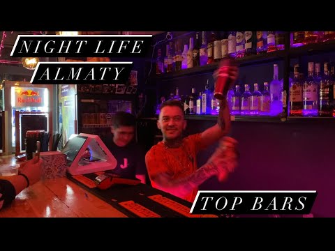 Top 3 Bars In Almaty You Must Visit |Night Life Of Almaty | | The Bar Lane