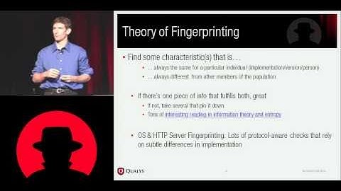 Black Hat USA 2010: BlindElephant: WebApp Fingerprinting and Vulnerability Inferencing 1/4
