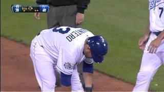 2012/04/16 Quintero's RBI single