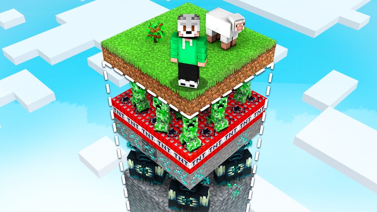 PRZEŻYŁEM 100 DNI na WARSTWACH z MOBÓW