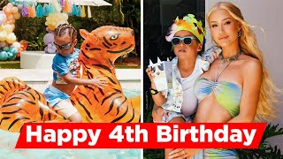 Iggy Azalea Celebrates Son Onyx’s 4th Birthday With A Bluey Themed Pool Party