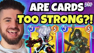 Are NEW CARDS Too STRONG In Marvel SNAP!? | SNAP HOT TAKES | SNAP Bayless