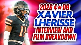 2026 4⭐️DB Xavier Lherisse Interview & Film Breakdown
