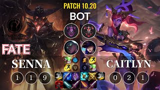 IG Fate Senna vs Caitlyn Bot - KR Patch 10.20