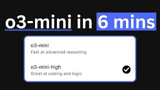 OpenAI O3-Mini: The Fastest Reasoning Model Yet?