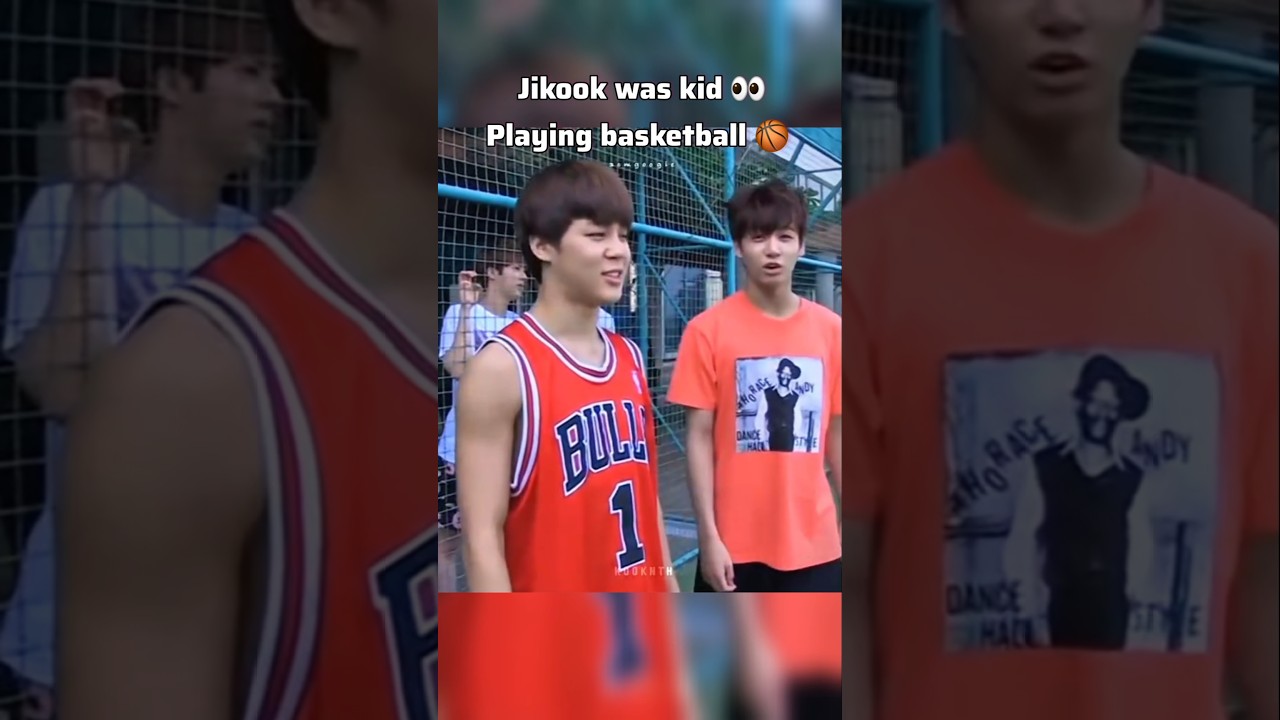 Jikook playing basketball 🏀 