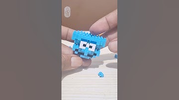 SQUIDWARD TENTACLES Mini Blocks | Spongebob SquarePants - FinalPart #miniblock #lego #diy #squidward