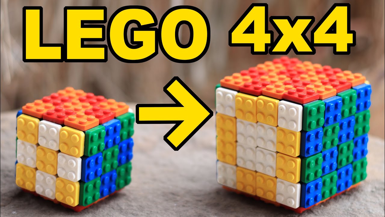 I made a 100% LEGO Rubik's (Fully Functional) - YouTube