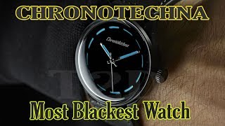 World Most Blackest Watch Chronotechna | T2D