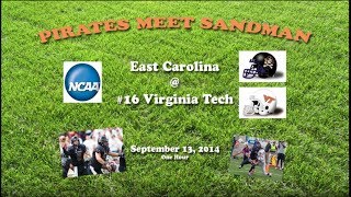 2014 East Carolina @ Virginia Tech One Hour