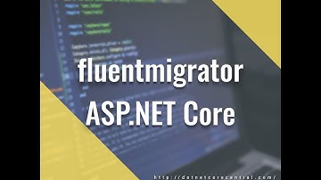 Using fluentmigrator for automated database deployment (in ASP.NET Core)