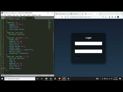 CSS STYLISH LOGIN CREATION @Dr Tech |HTML| |CSS| |WEBSITE| WITH SOURCE CODE