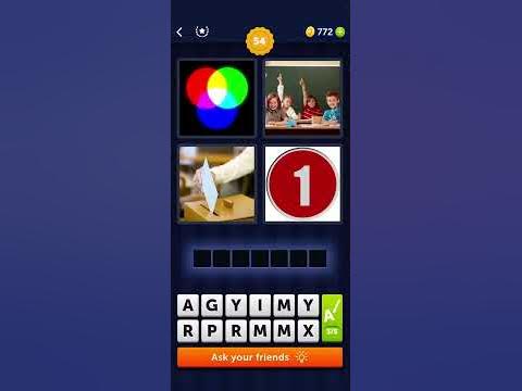 4 Pics 1 Word Level 51 52 53 54 55 - YouTube