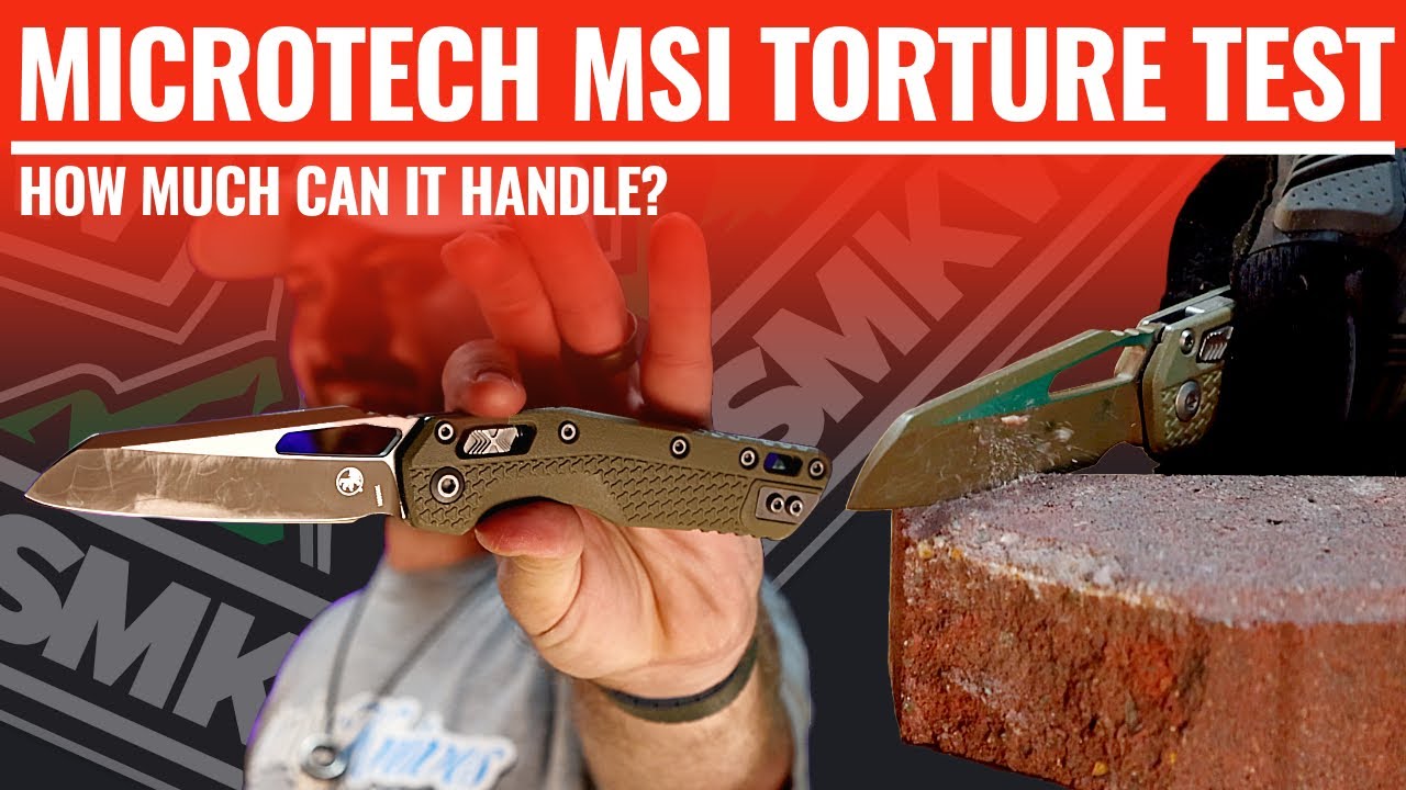 Тест на пытки Microtech MSI | Будет ли он работать?